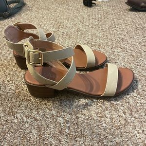 Strappy Block Heeled Sandals
